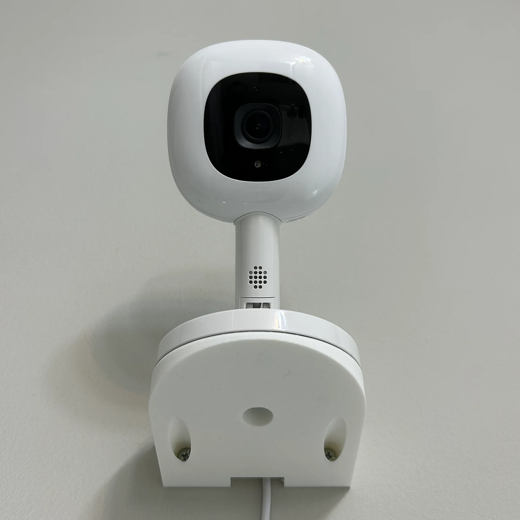 Low Profile Wall Bracket For Surveillance Devices, Universal 1/4 Thread Camera Mount With Complete Installation Hardware