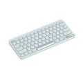 Compact Round Key Dual-Mode Wireless Keyboard